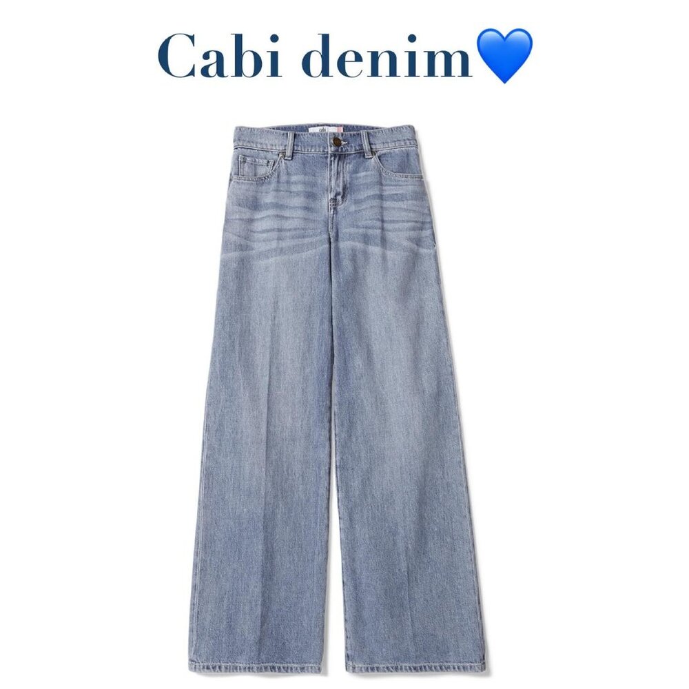 Cabi 6491R Ashbury Jeans Spring 2024 Size 6L EUC - Picture 2 of 10